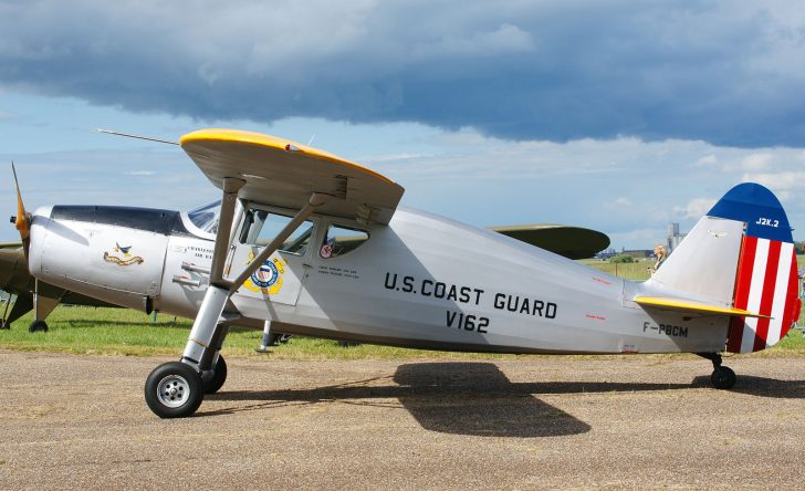 Fairchild 24R-46 Argus Mk.2 F-PBCM/V-162 U.S. Coast Guard "Fluctuat nec Mergitur", L-birds back to Normandy, Saint-Andre-de-L’Eure, France