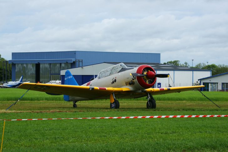 North American T-6G Harvard HB-RCN as SNJ-7 8231 US Navy, Daks over Normandy