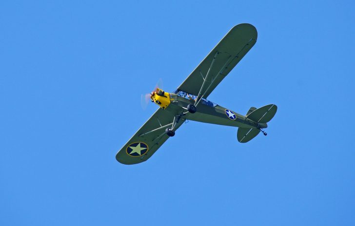 Piper J-3C-65 Cub F-PKBM/236389 US Army, L-birds back to Normandy, Saint-Andre-de-L’Eure, France