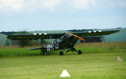 Piper J3C-65 Cub F-BFYD/238410/44-A USAAF, L-birds back to Normandy, Saint-Andre-de-L’Eure, France