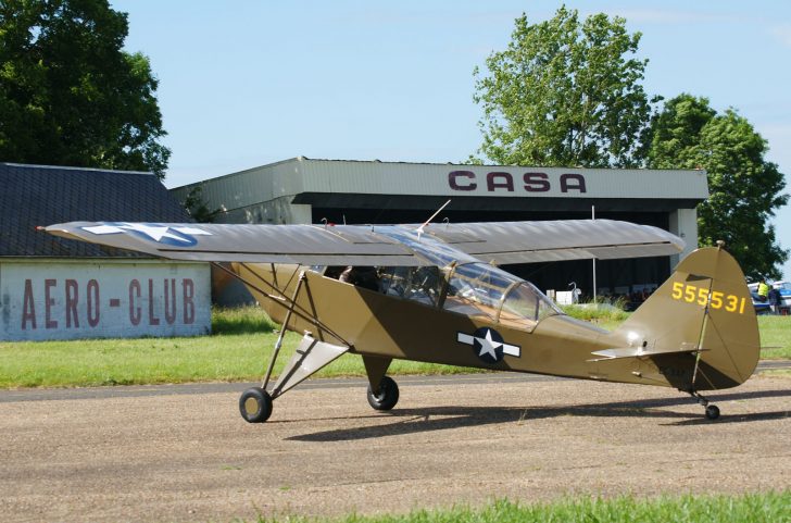 Piper L-14 Army Cruizer EC-AAP/555531 USAAF, L-birds back to Normandy, Saint-Andre-de-L’Eure, France