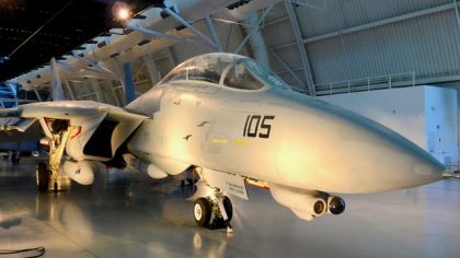 Grumman F-14D(R) Tomcat 159610/NK-105 US Navy, Steven F. Udvar-Hazy Center Chantilly, Virginia USA