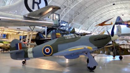 Hawker Hurricane Mk.2C LF686 RAF, Steven F. Udvar-Hazy Center Chantilly, Virginia USA