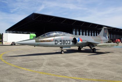 Lockheed TF-104G Starfighter D-5803 Royal Netherlands Air Force, Soesterberg Zomeroffensief 2019, NMM Soest, Netherlands