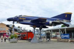 McDonnell Douglas F-4C Phantom II 63-7423/1 demo team "Blue Angels" US Navy, Technik Museum Speyer, Germany | Jahja Tio