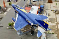 McDonnell Douglas F-4C Phantom II 63-7423/1 demo team "Blue Angels" US Navy, Technik Museum Speyer, Germany