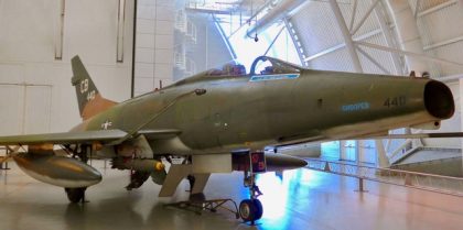 North American F-100D Super Sabre 56-3440/CB USAF, Steven F. Udvar-Hazy Center Chantilly, Virginia USA