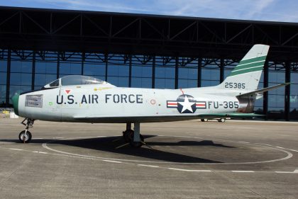 North American F-86F Sabre 52-5385/FU-385 USAFE, Soesterberg Zomeroffensief 2019, NMM Soest, Netherlands