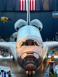 Rockwell Space Shuttle OV-103 Discovery NASA, Steven F. Udvar-Hazy Center Chantilly, Virginia USA