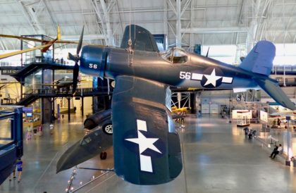 Vought F4U-1D Corsair 50375/56 US Navy, Steven F. Udvar-Hazy Center Chantilly, Virginia USA