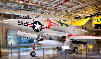 Douglas A-4B Skyhawk 142833/AK-512 US Navy, Intrepid Sea, Air & Space Museum New York, NY