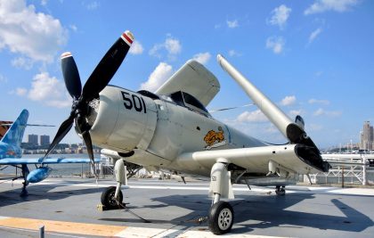 Douglas XBT2D-1 Dauntless II 109102/AJ-501 US Navy, Intrepid Sea, Air & Space Museum New York, NY