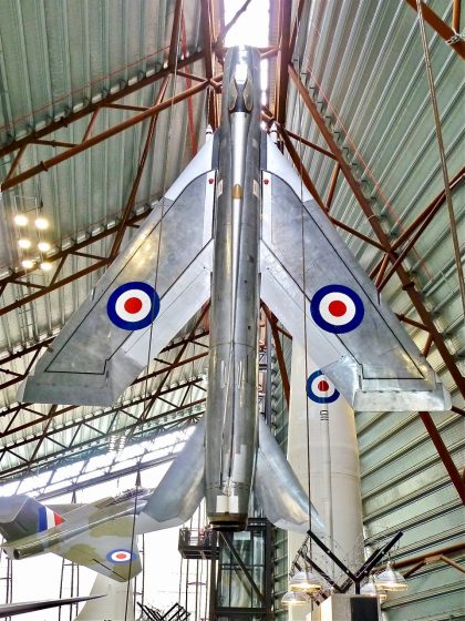 English Electric Lightning F.1/P.1B XG337 RAF, Royal Air Force Museum Cosford, Cosford Shifnal, UK