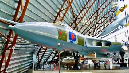 Hawker Siddeley Vulcan B.2 XM598 RAF, Royal Air Force Museum Cosford, Cosford Shifnal, UK