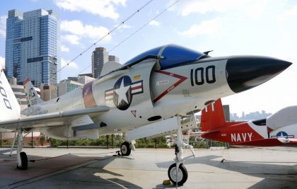 McDonnell F-3H-2N Demon 133566/AG-100 US Navy, Intrepid Sea, Air & Space Museum New York, NY