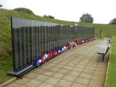 Memorial Wall, Battle of Britain Memorial, Capel-le-Ferne