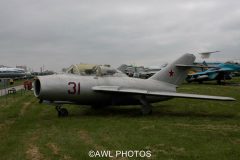 Mikoyan Gurevich MiG-15UTI 31 Soviet Air Force, State Aviation Museum, Kiev, Ukraine