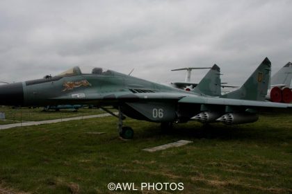 Mikoyan Gurevich MiG-29A 06 Ukrainian Air Force, State Aviation Museum, Kiev, Ukraine