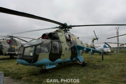 Mil Mi-24A 32 Ukrainian Army, State Aviation Museum, Kiev, Ukraine