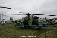 Mil Mi-24A 32 Ukrainian Army, State Aviation Museum, Kiev, Ukraine