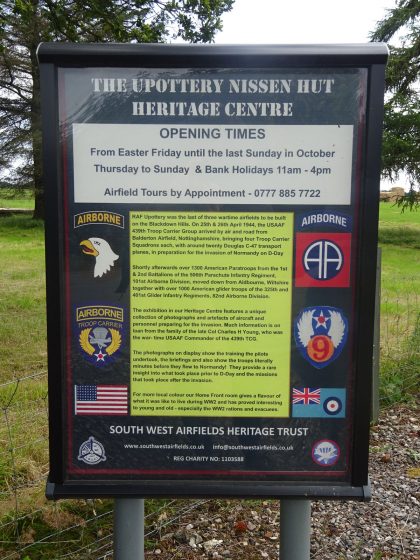 Upottery Airfield Nissen Hut Heritage Centre