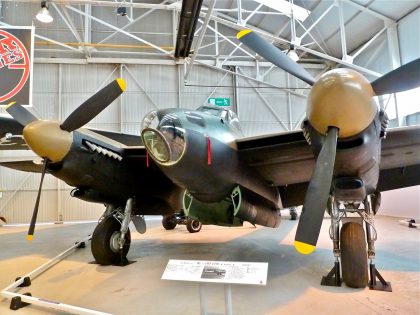 de Havilland Mosquito TT.35 TA639/AZ-E RAF, Royal Air Force Museum Cosford, Cosford Shifnal, UK