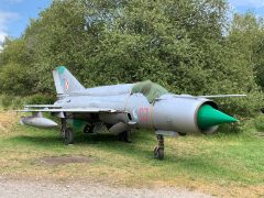 Mikoyan Gurevich MiG-21bis 07 Polish Air Force, Ostdeutsches FahrzeugIndustriemuseum Benneckenstein, Germany