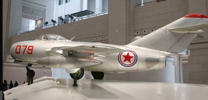 Mikoyan-Gurevich MiG-15bis 079 North Korean Air Force, Military Museum of the Chinese People’s Revolution, Beijing China