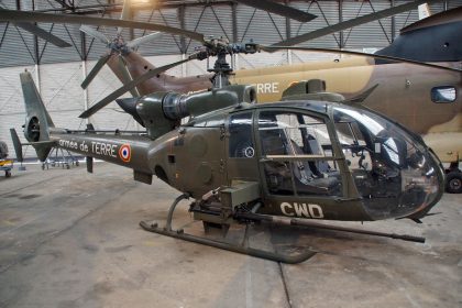 Aerospatiale SA341F Gazelle 1579/CWD ALAT, Musée de l’Alat et de l’Hélicoptère, Dax France