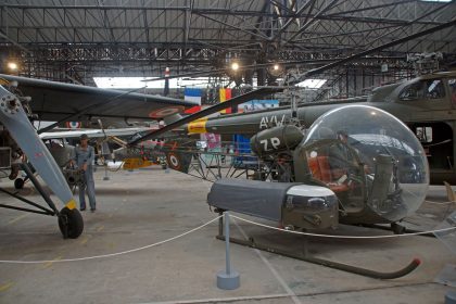 Agusta Bell AB47G-2 160/ZP ALAT, Musée de l’Alat et de l’Hélicoptère, Dax France