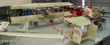 Henri Farman No.III, TAVAS Museum, Caboolture Airfield Qld.