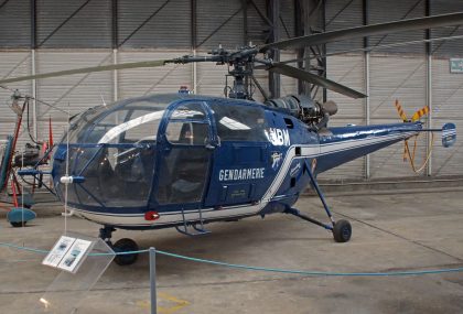 Sud Aviation Alouette 3 210/JBM Gendarmerie, Musée ALAT, Dax France