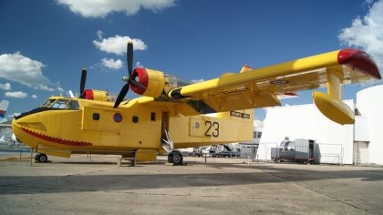 Canadair CL215 F-ZBAY/23 Securite Civile, Musée de l’Air et de l’Espace | Aéroport de Paris-Le Bourget, France