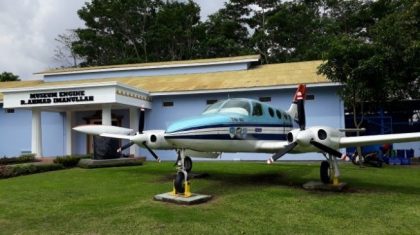 Cessna 401A A-4014 Indonesian Air Force, Museum Engine R. Ahmad Imanullah, Yogyakarta Indonesia