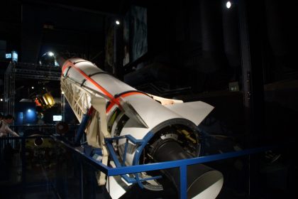 Diamond A rocket, Musée de l’Air et de l’Espace | Aéroport de Paris-Le Bourget, France