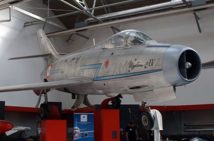 Dassault MD 452 Mystère IV A 289/2-EY French Air Force, Musée de l’Air et de l’Espace | Aéroport de Paris-Le Bourget, France