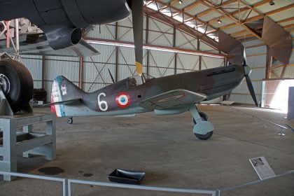 Dewoitine D.520 6 French Air Force, Musée de l’Air et de l’Espace | Aéroport de Paris-Le Bourget, France