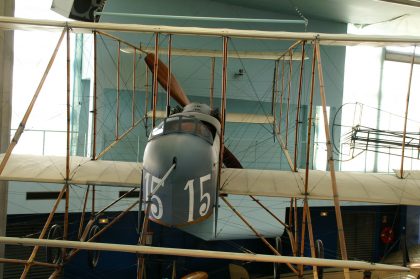 Farman MF-7 15 Belgium Air Force, Musée de l’Air et de l’Espace | Aéroport de Paris-Le Bourget, France