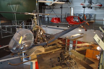 Hiller UH-12B F-BNGM, Musée de l’Air et de l’Espace | Aéroport de Paris-Le Bourget, France