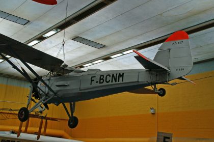 Morane-Saulnier MS.317 F-BCNM, Musée de l’Air et de l’Espace | Aéroport de Paris-Le Bourget, France