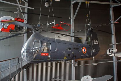 Piasecki HUP-2 Retriever 130077/23S.6 French Navy, Musée de l’Air et de l’Espace | Aéroport de Paris-Le Bourget, France