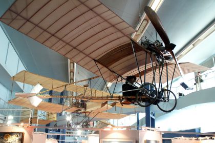 SSantos Dumont Demoiselle No. 20, Musée de l’Air et de l’Espace | Aéroport de Paris-Le Bourget, France