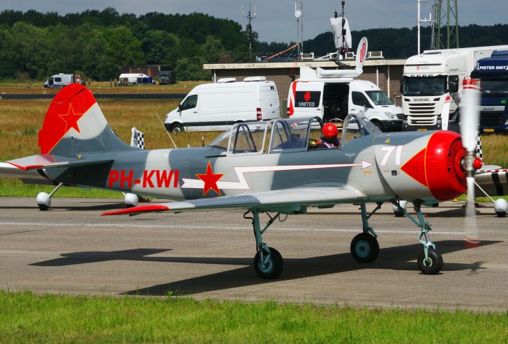 Yakovlev Yak-52 PH-KWI/71 Thunder Yaks | Luchtmachtdagen 2019 Volkel