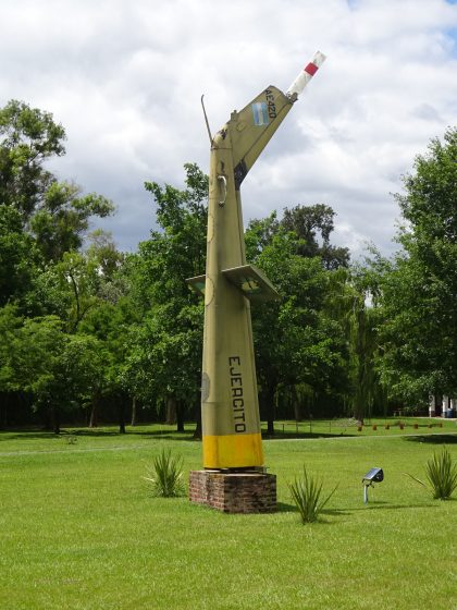 Bell UH-1H Iroqouis AE-420 Argentinian Army, "Cenotafio" Monumento a Malvinas Pilar, Buenos Aires Argentina