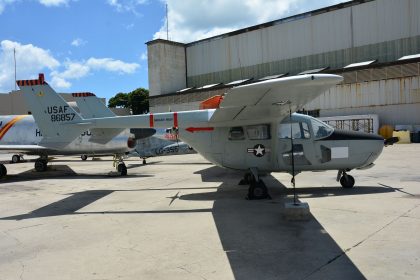 Cessna 0-2A Skymaster 68-6857 USAF, Pearl Harbor Aviation Museum Honolulu, Hawaii