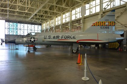 Convair F-102A Delta Dagger 55-3366 USAF, Pearl Harbor Aviation Museum Honolulu, Hawaii