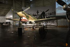 Curtiss P-40E Warhawk N40FT/P-18723/67 Flying Tigers, Pacific Aviation Museum Pearl Harbor Honolulu, Hawaii