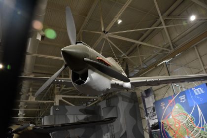 Curtiss P-40E Warhawk (replica) 155, Pearl Harbor Aviation Museum Honolulu, Hawaii