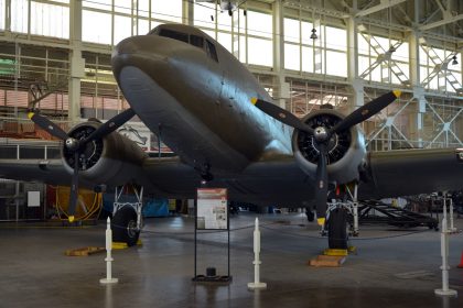 Douglas C-47A Gooney Bird N99131/42-100486 USAAF, Pearl Harbor Aviation Museum Honolulu, Hawaii