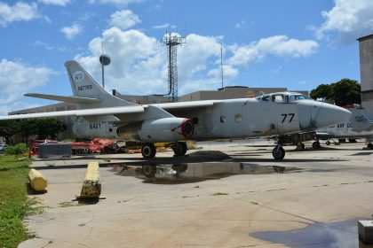 Douglas NTA-3B Skywarrior N877RS/77 Flight Test Operations US Navy, Pearl Harbor Aviation Museum Honolulu, Hawaii